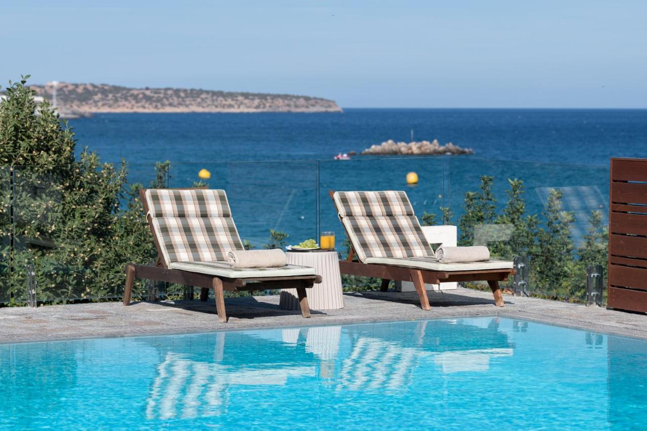 Agios Nikolaos Beach Villas Bagian luar foto