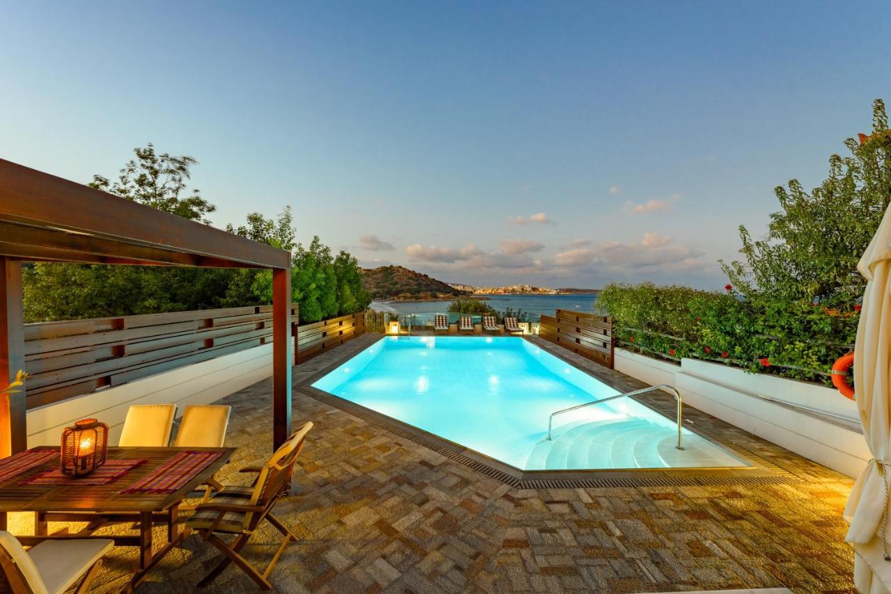 Agios Nikolaos Beach Villas Bagian luar foto