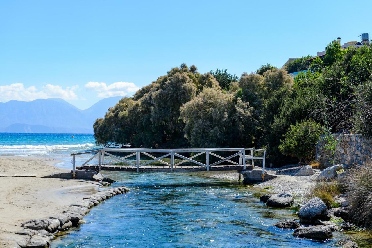 Agios Nikolaos Beach Villas Bagian luar foto
