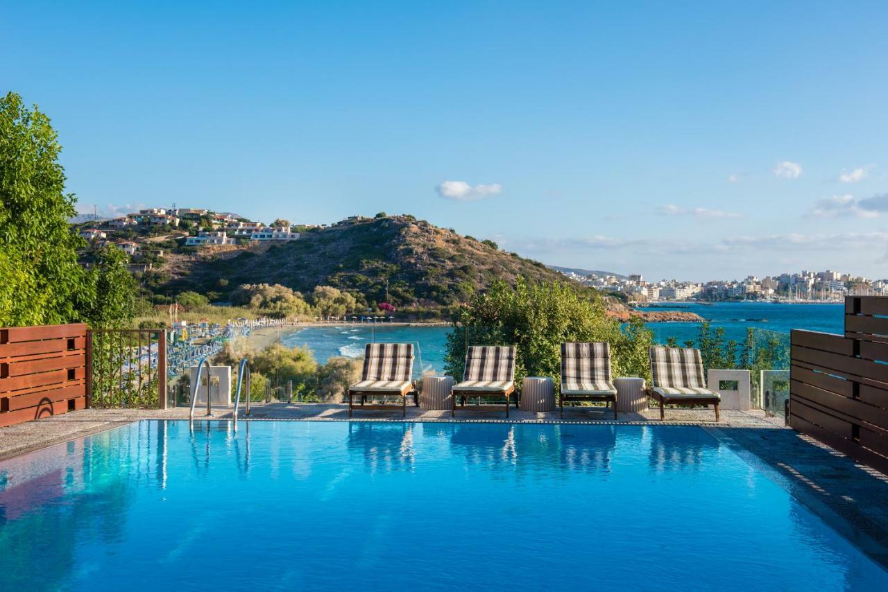 Agios Nikolaos Beach Villas Bagian luar foto
